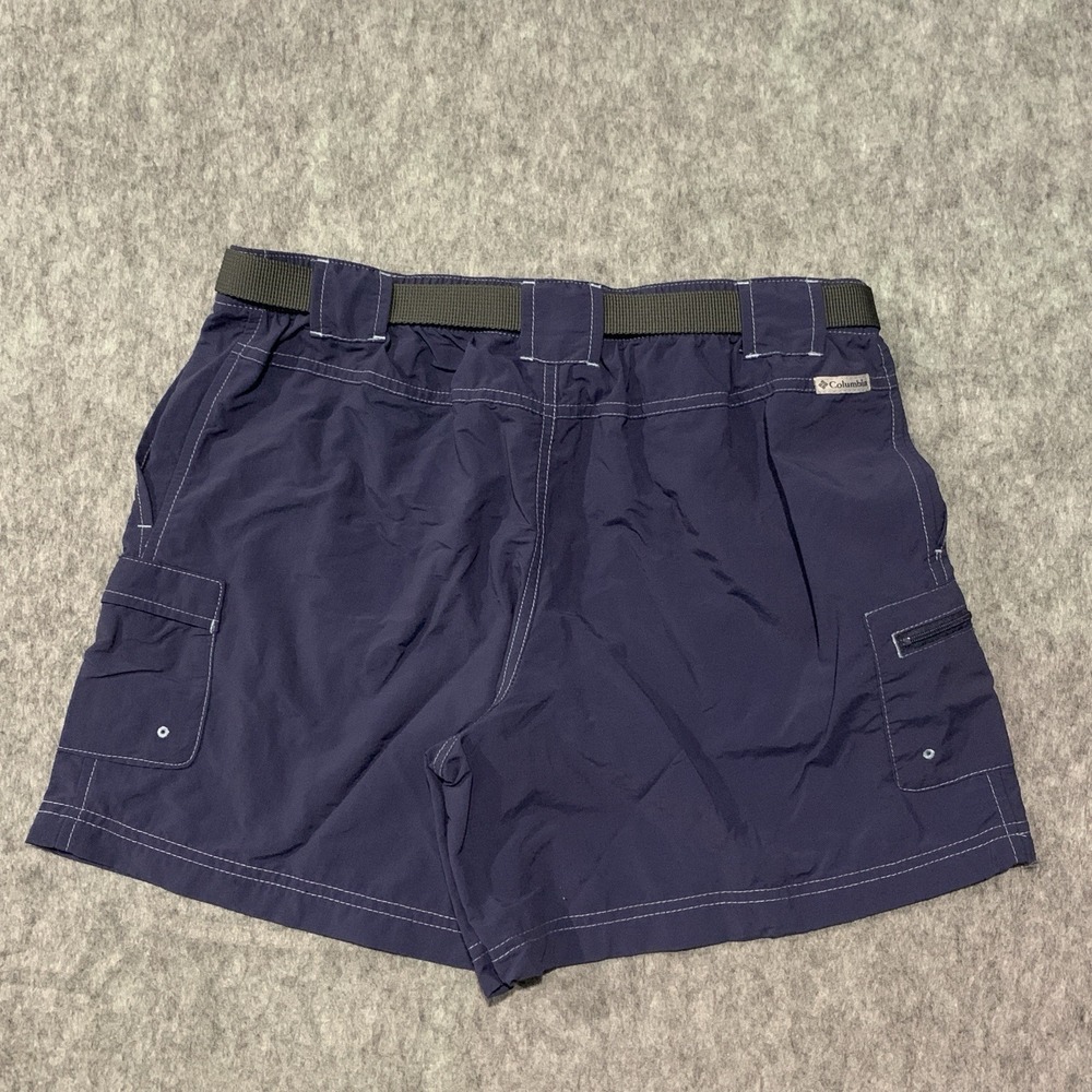 Columbia Water Resistant Sandy River Cargo Shorts Hiking with Belt Womens Size M - Picture 3 of 11